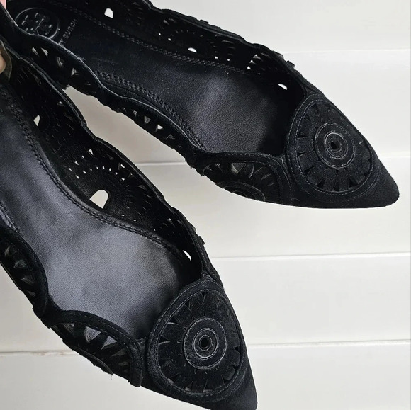 Tory Burch Black Flats - Picture 4 of 9